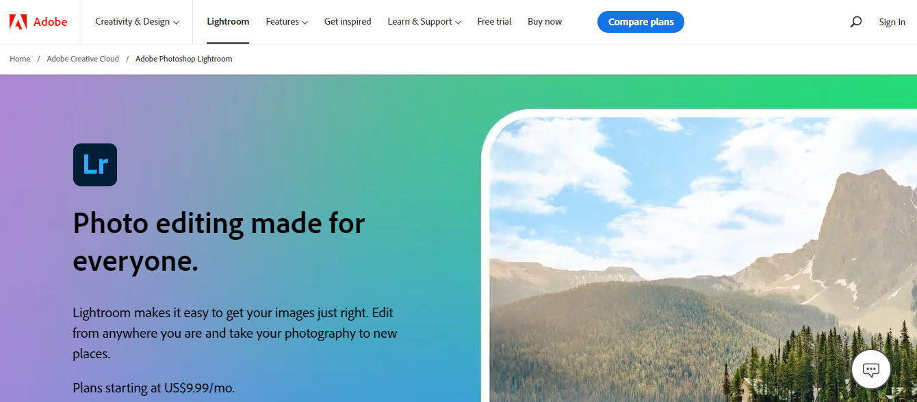 Adobe Lightroom screenshot 4