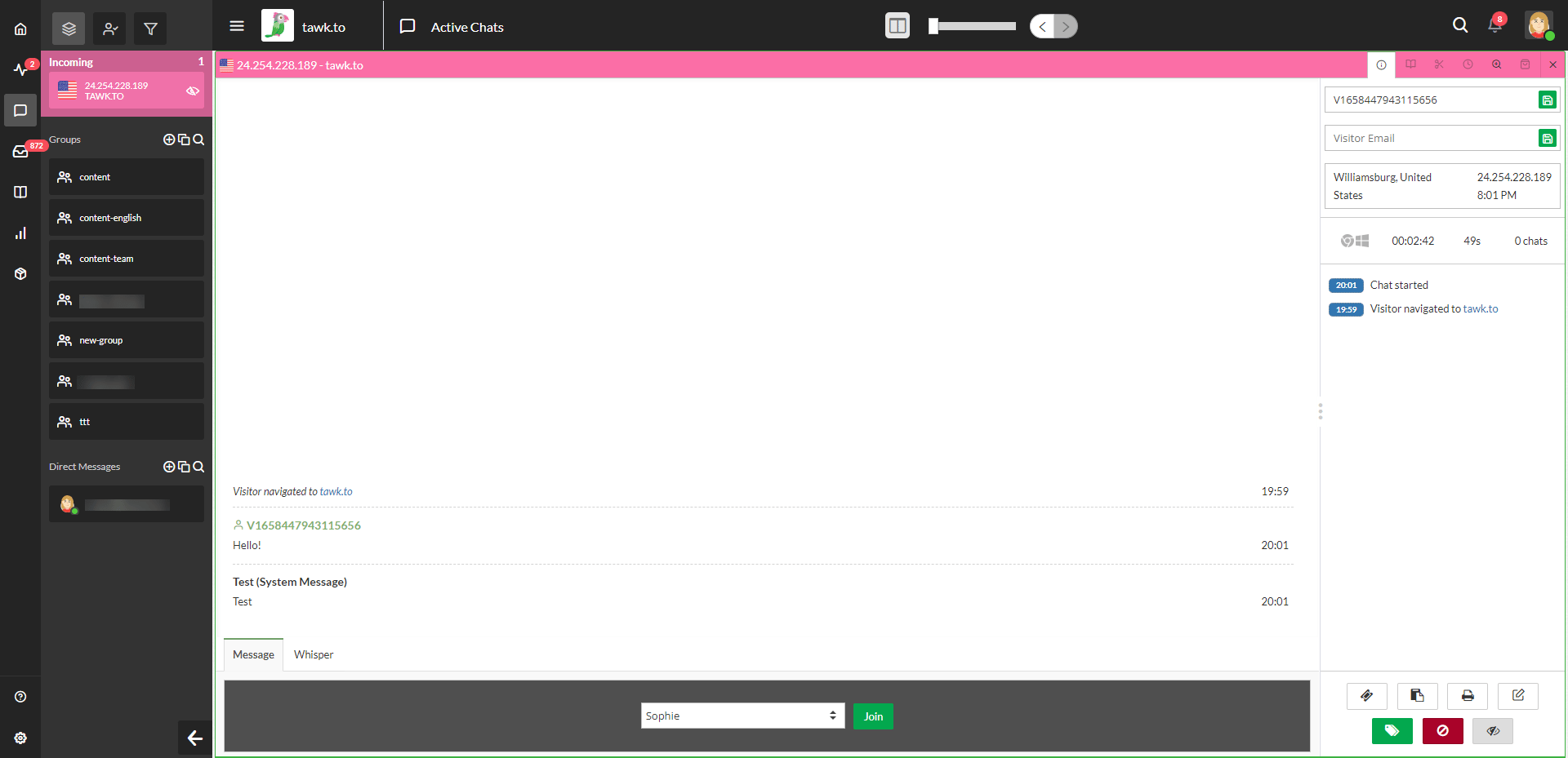 tawk.to screenshot 3