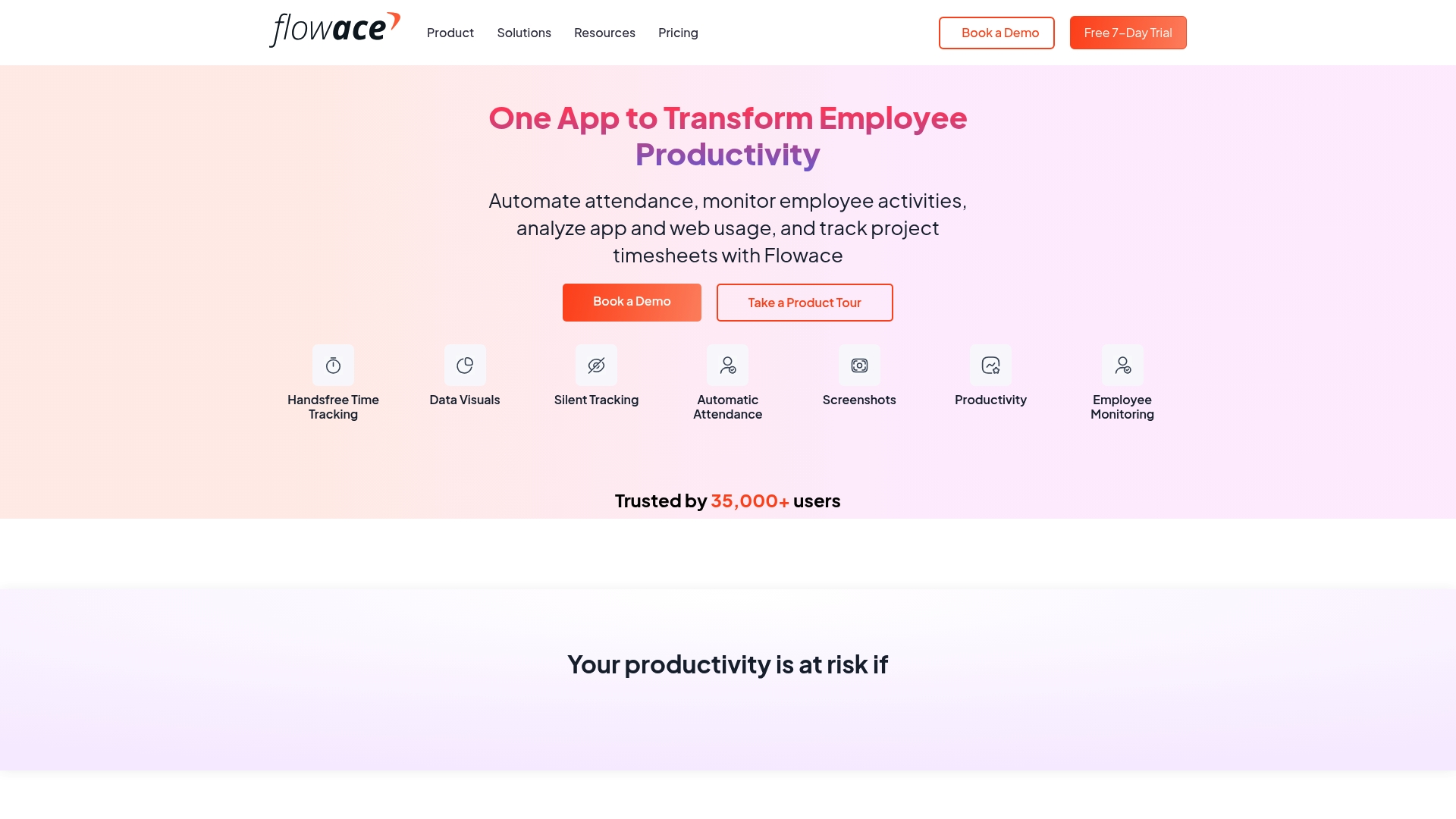 Flowace Ai Homepage