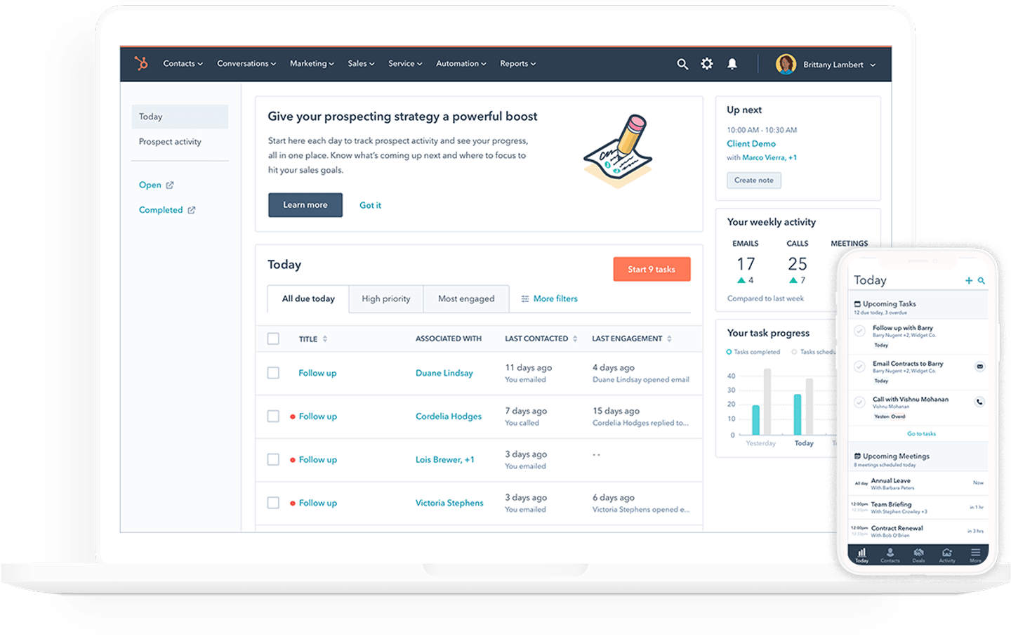HubSpot CRM screenshot 4