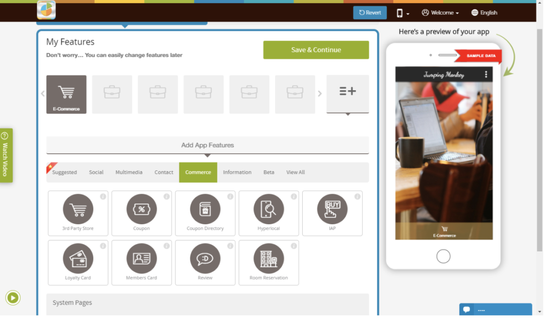 Appy Pie screenshot 2