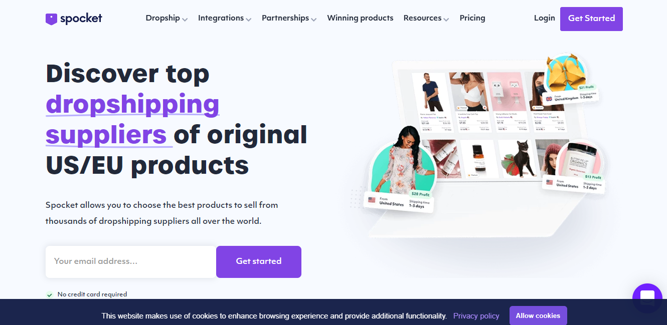 Spocket screenshot 2