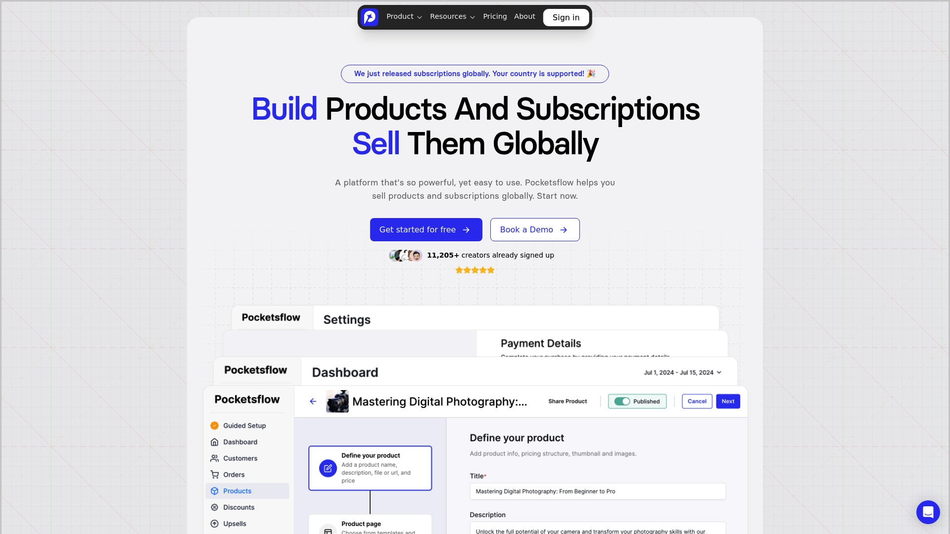 Pocketsflow Homepage