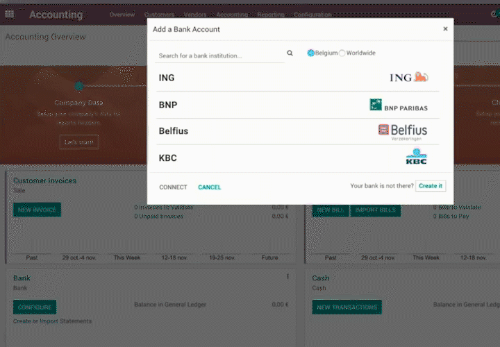 Odoo Accounting screenshot 3