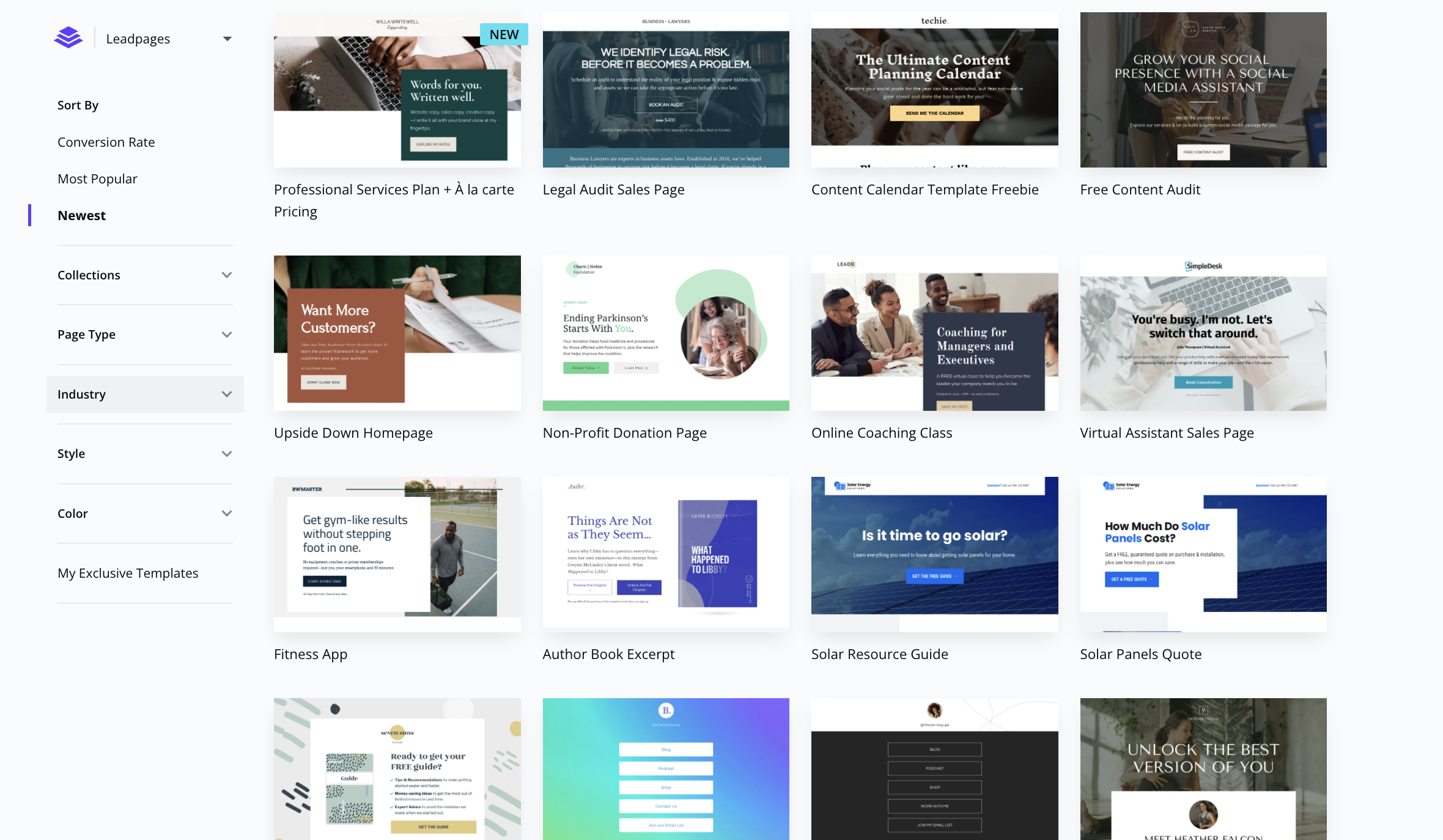 Leadpages screenshot 5