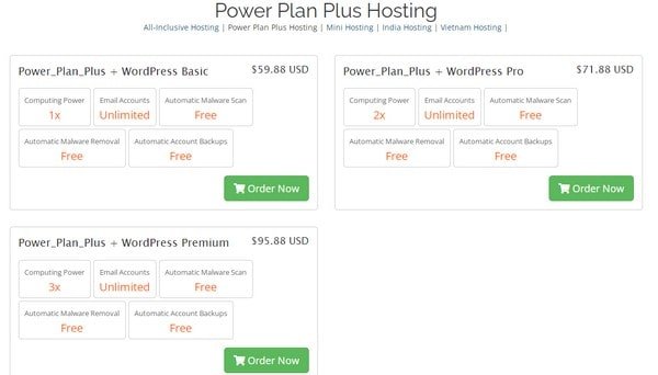 WebHostingPad screenshot 5