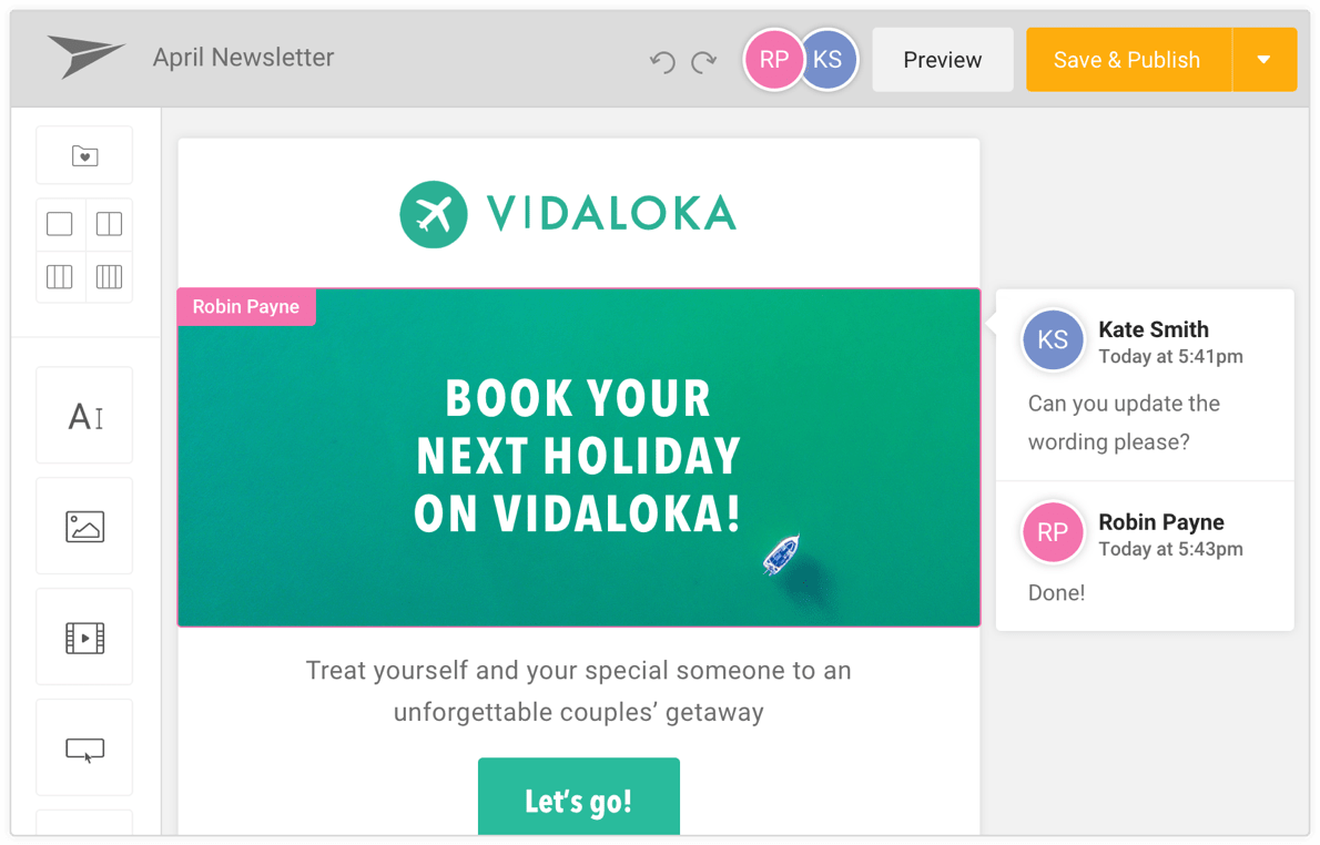 Mailjet screenshot 4