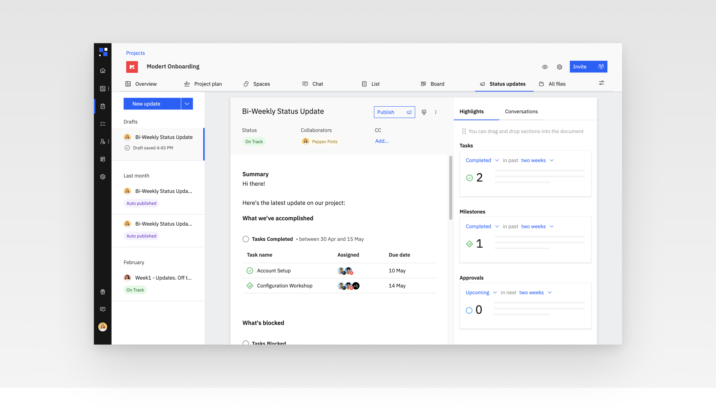 Rocketlane screenshot 4