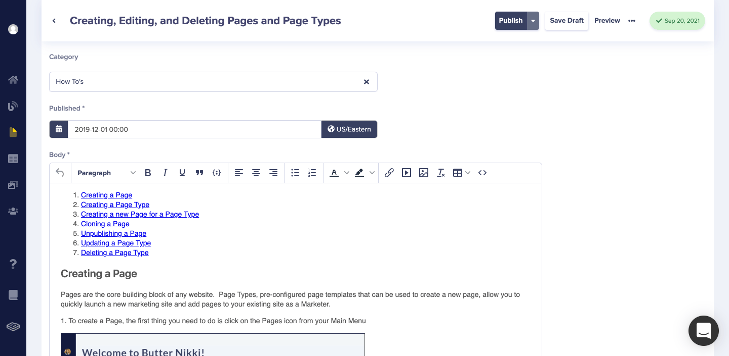 Butter CMS screenshot 3