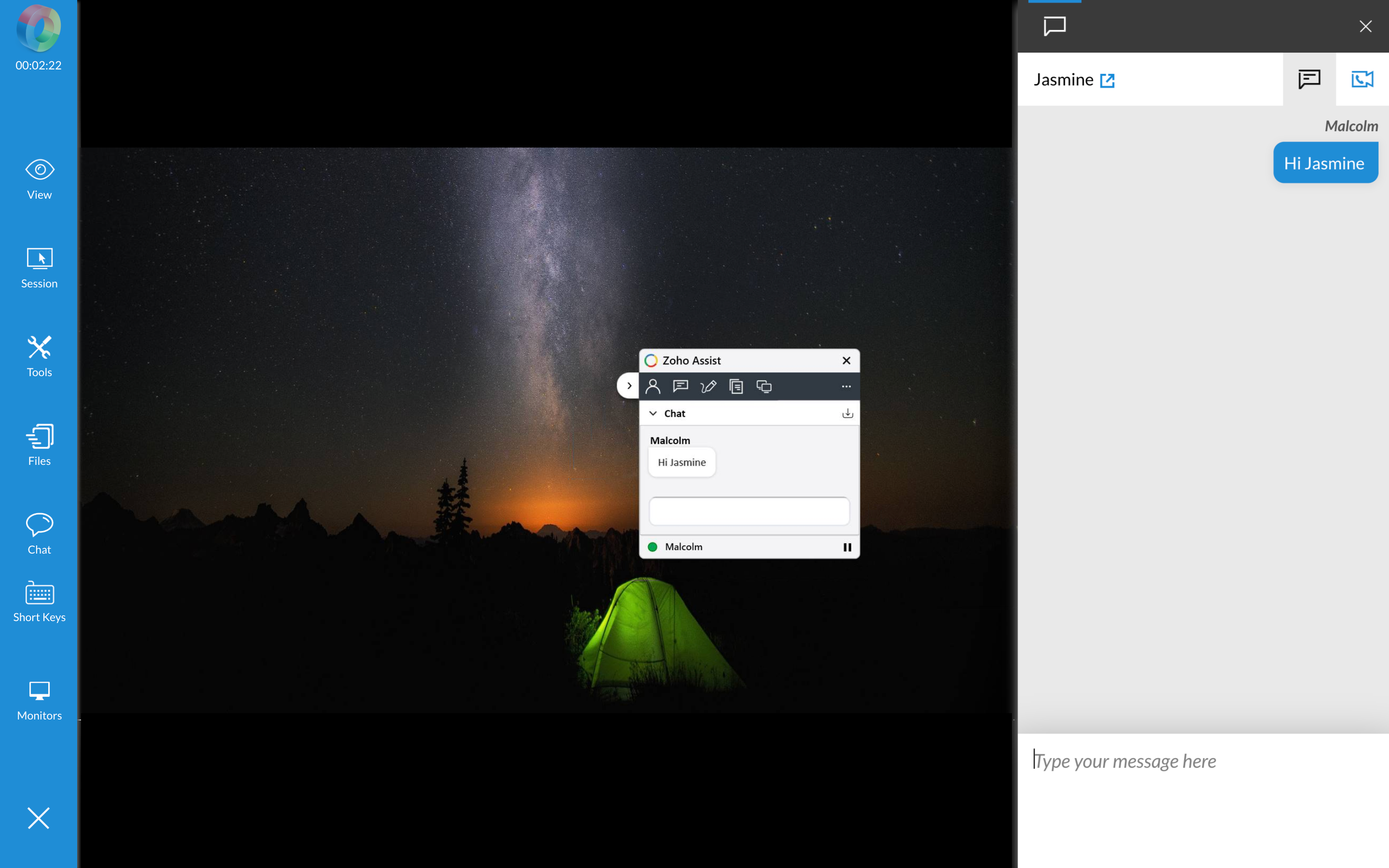 Zoho Assist screenshot 2