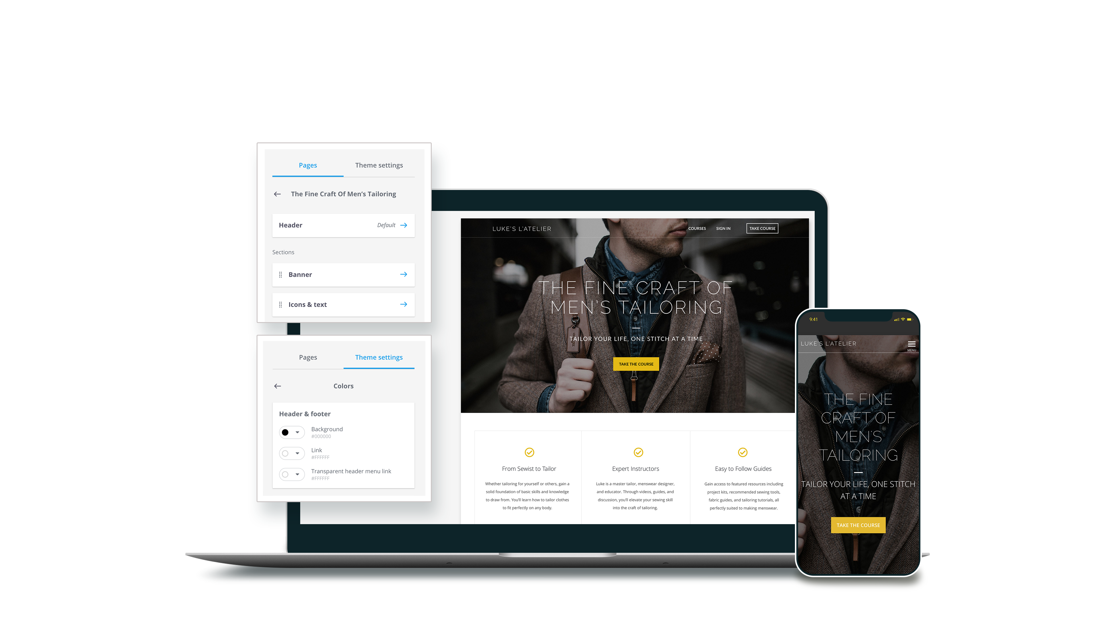 Thinkific screenshot 2