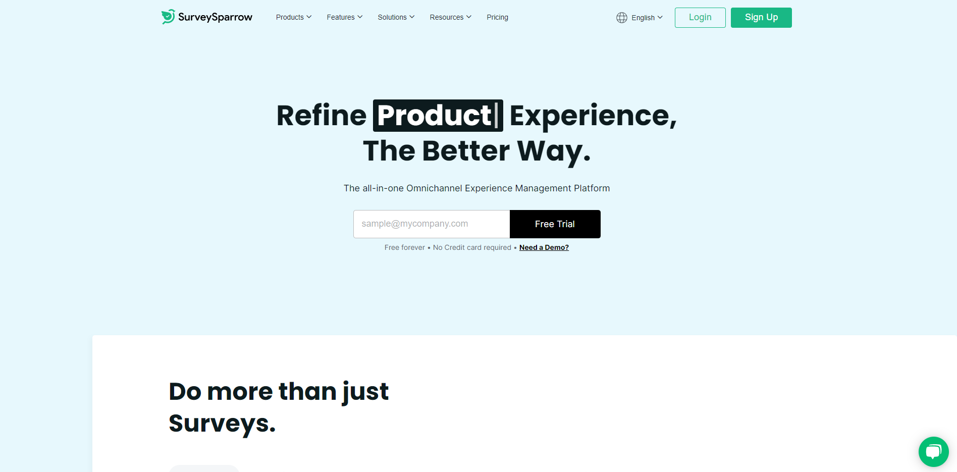 SurveySparrow screenshot 1