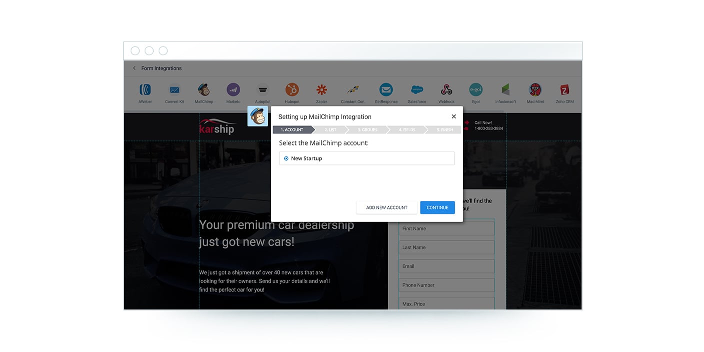 Instapage screenshot 5