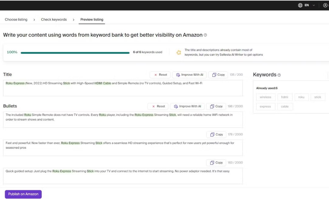 Sellesta screenshot 3