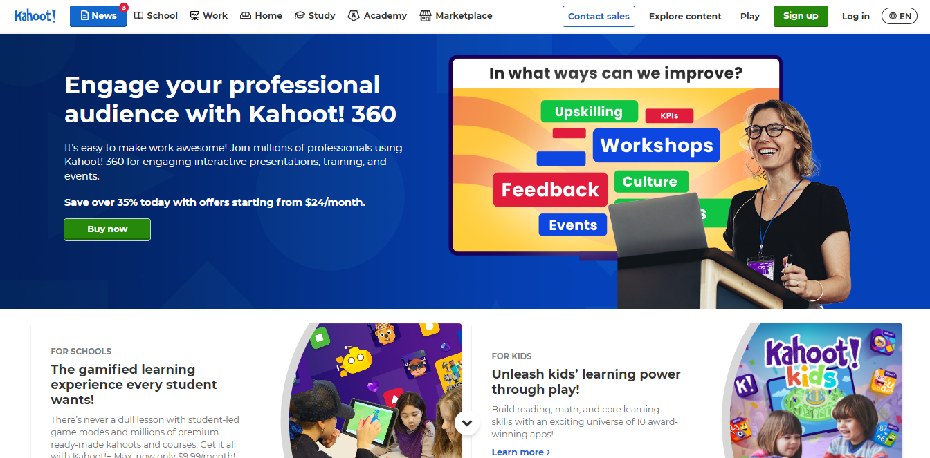 Kahoot! screenshot 1