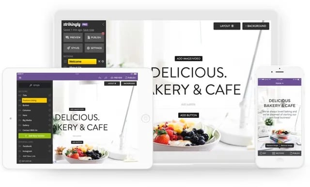 Strikingly screenshot 2