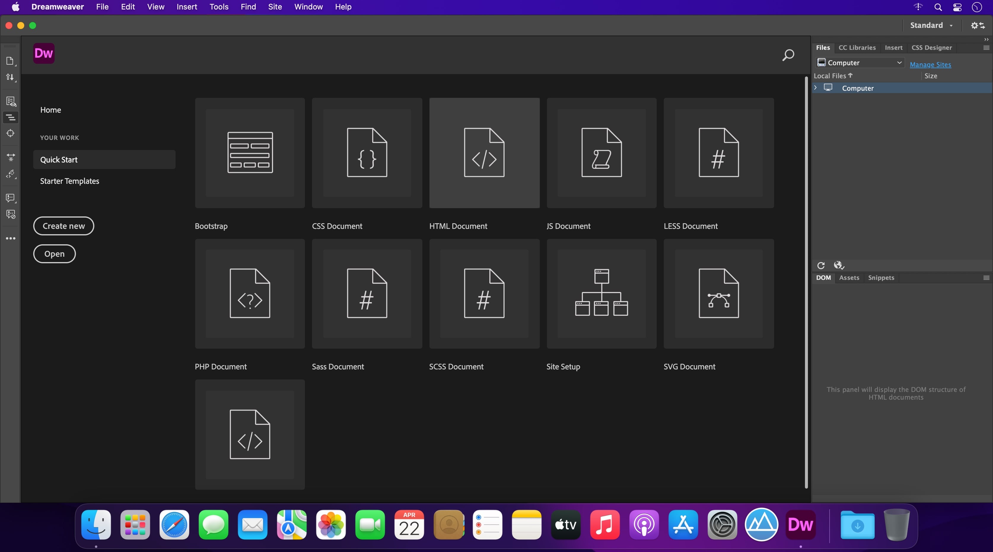 Adobe Dreamweaver screenshot 5