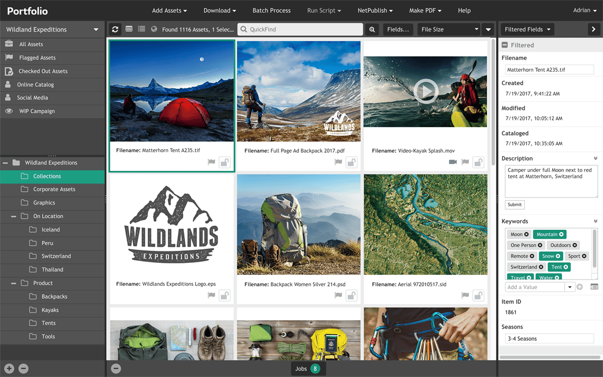 Extensis screenshot 3