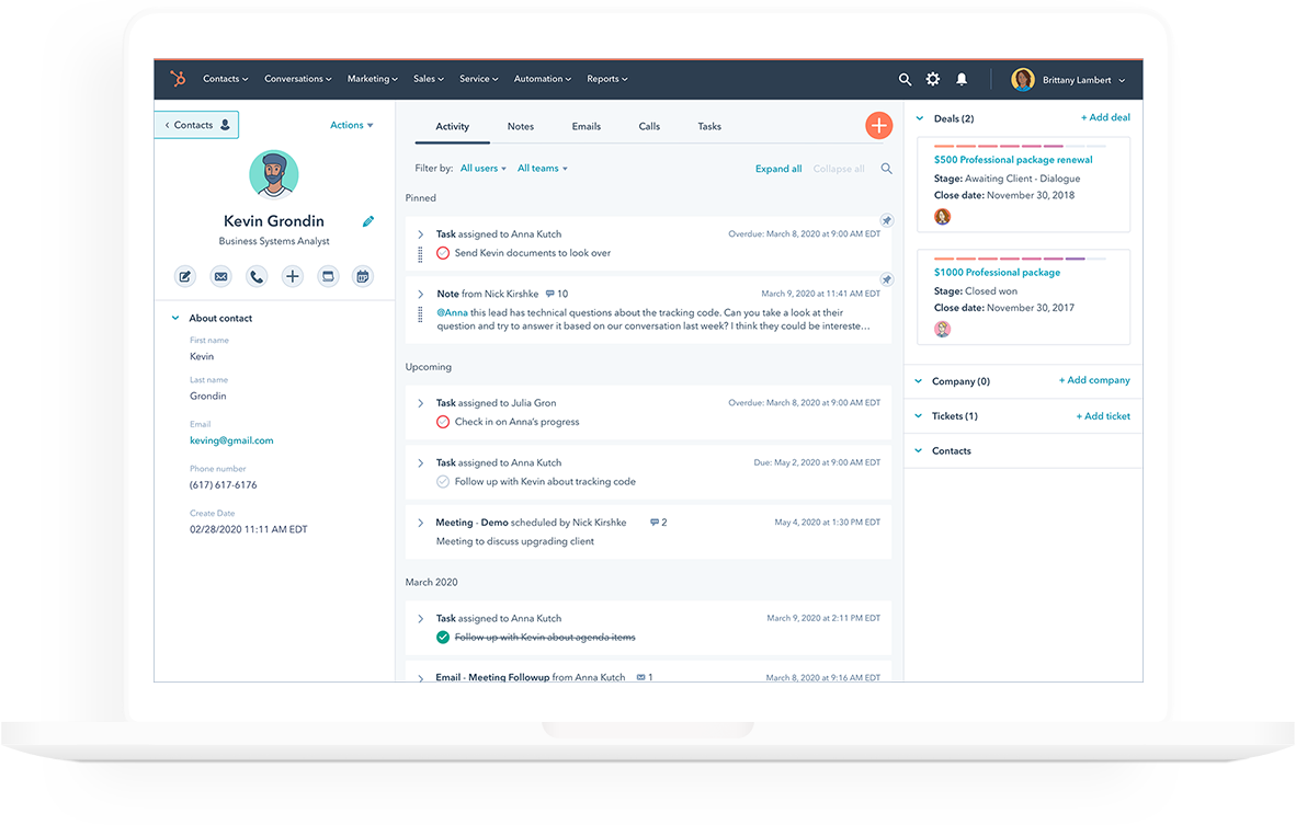 HubSpot Sales Hub screenshot 4