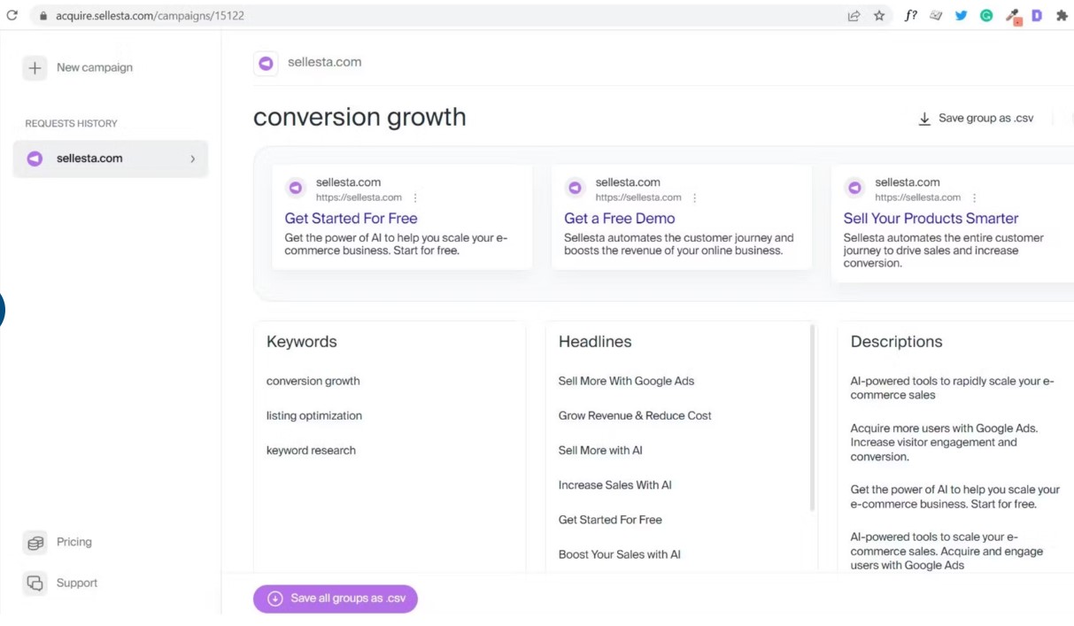Sellesta screenshot 4