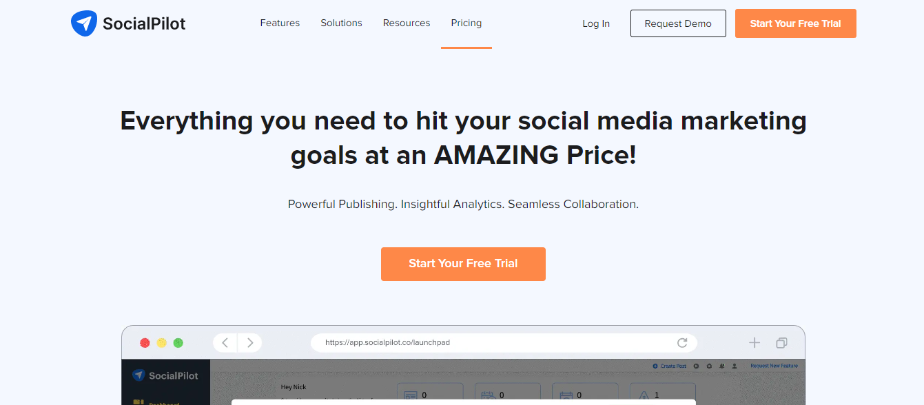 SocialPilot screenshot 1