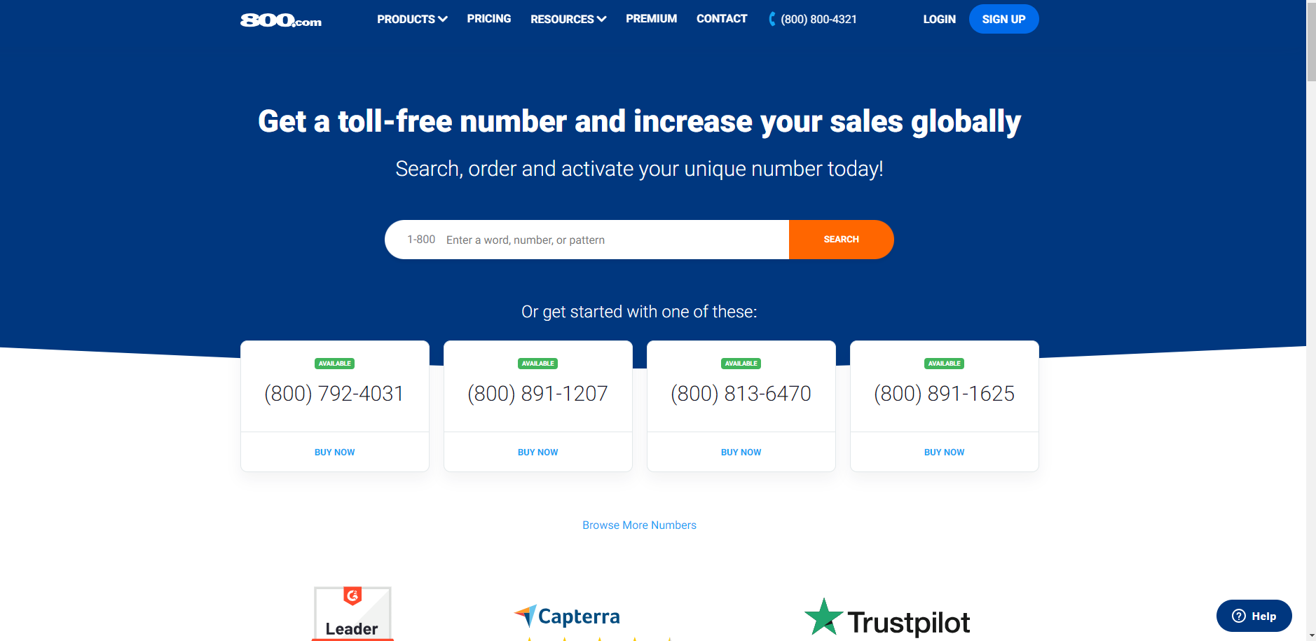 800.com screenshot 1