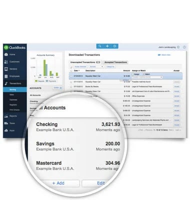 QuickBooks Online screenshot 2