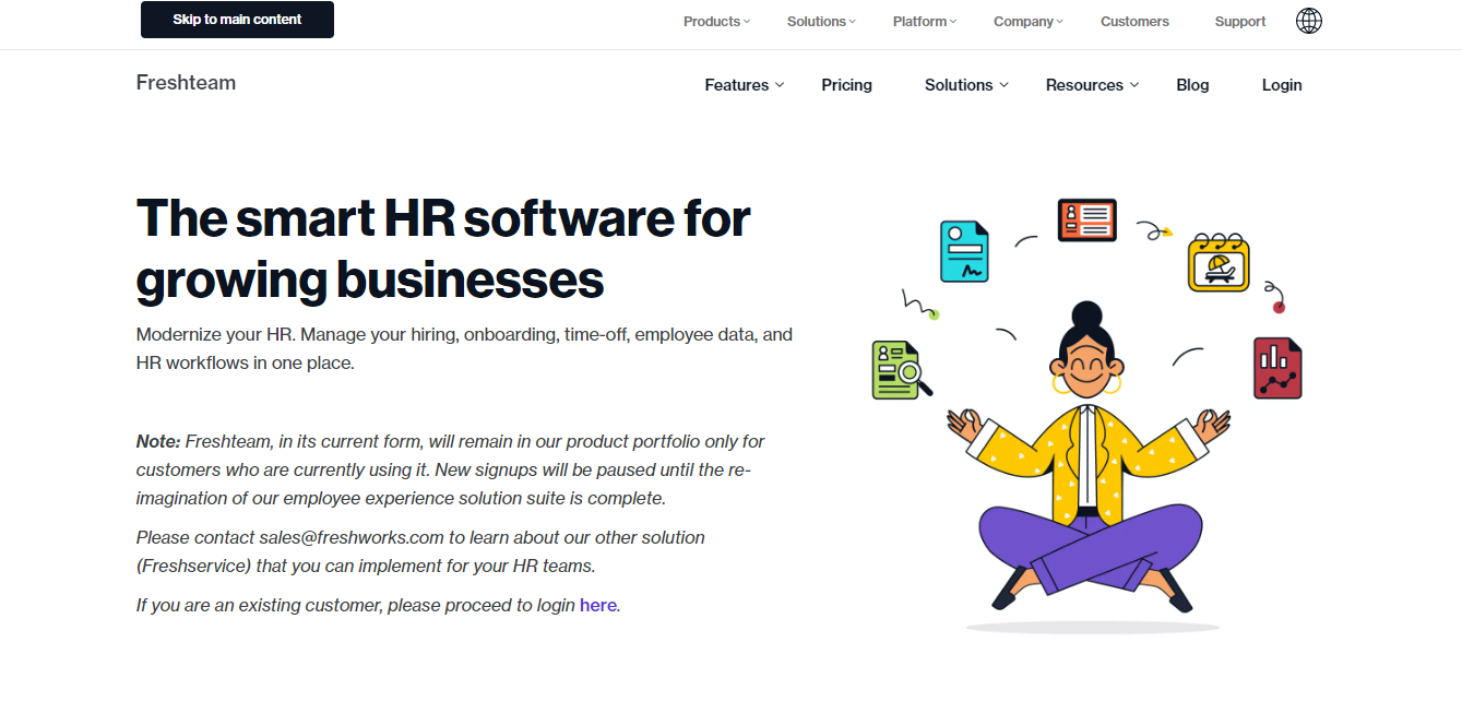 Freshteam screenshot 4