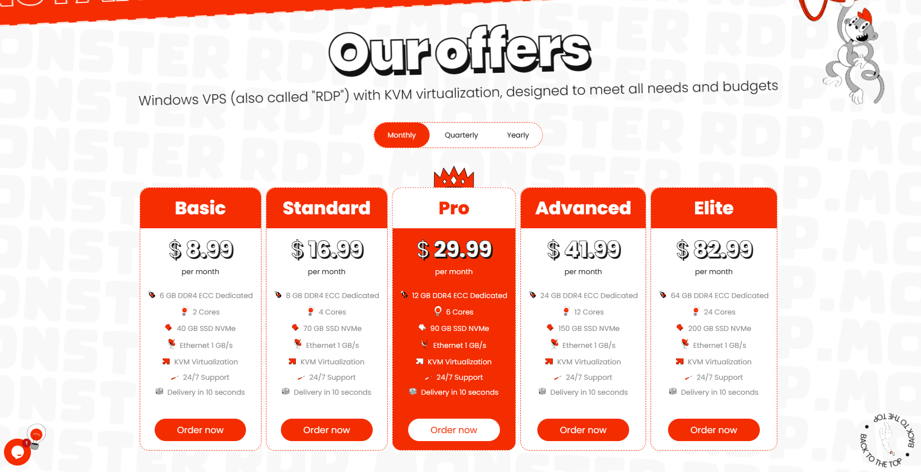 rdp.monster screenshot 2