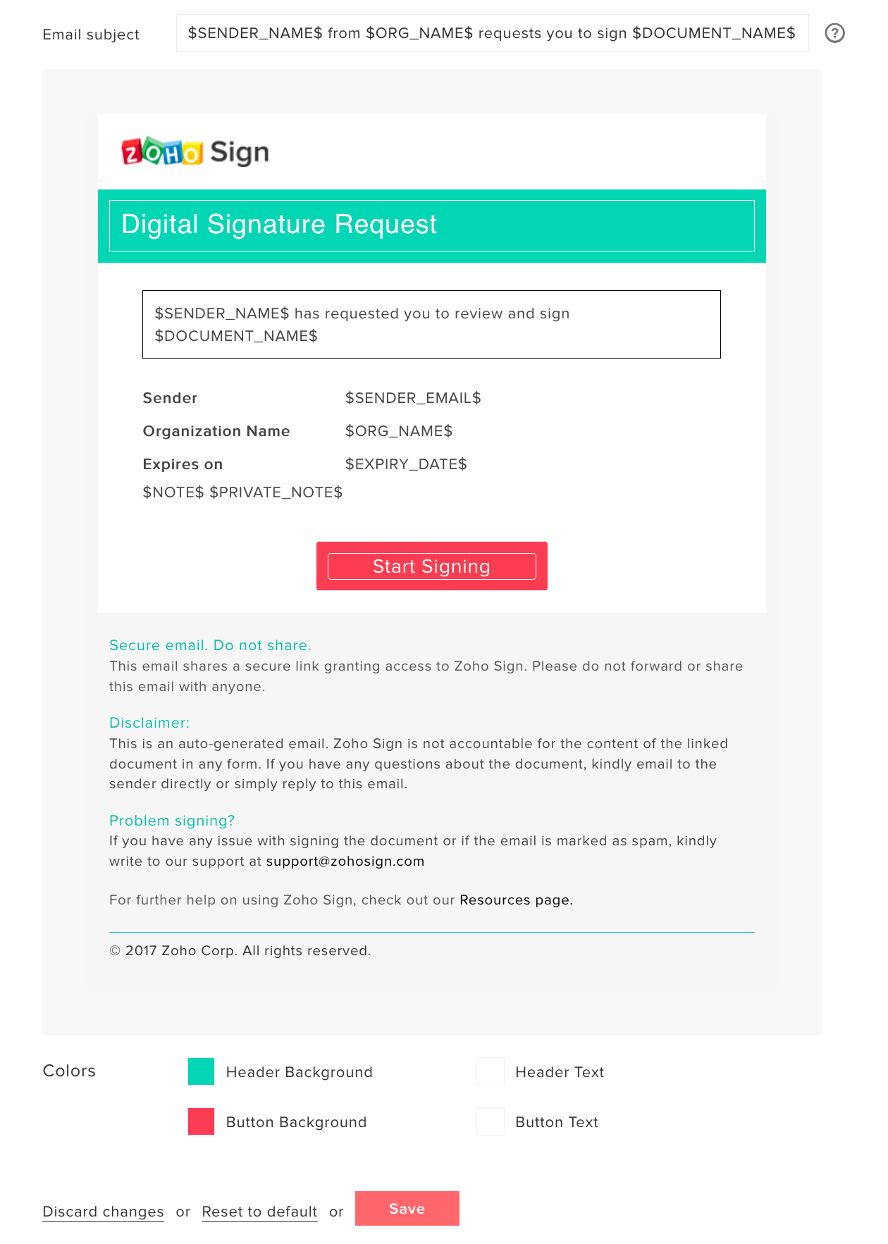 Zoho Sign screenshot 4