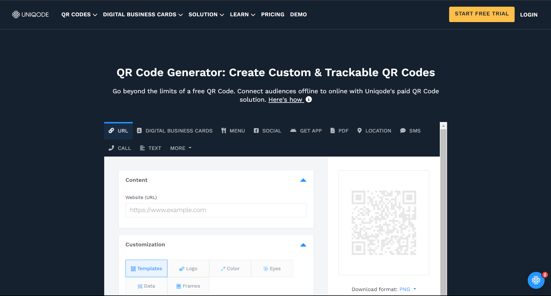 Uniqode screenshot 2