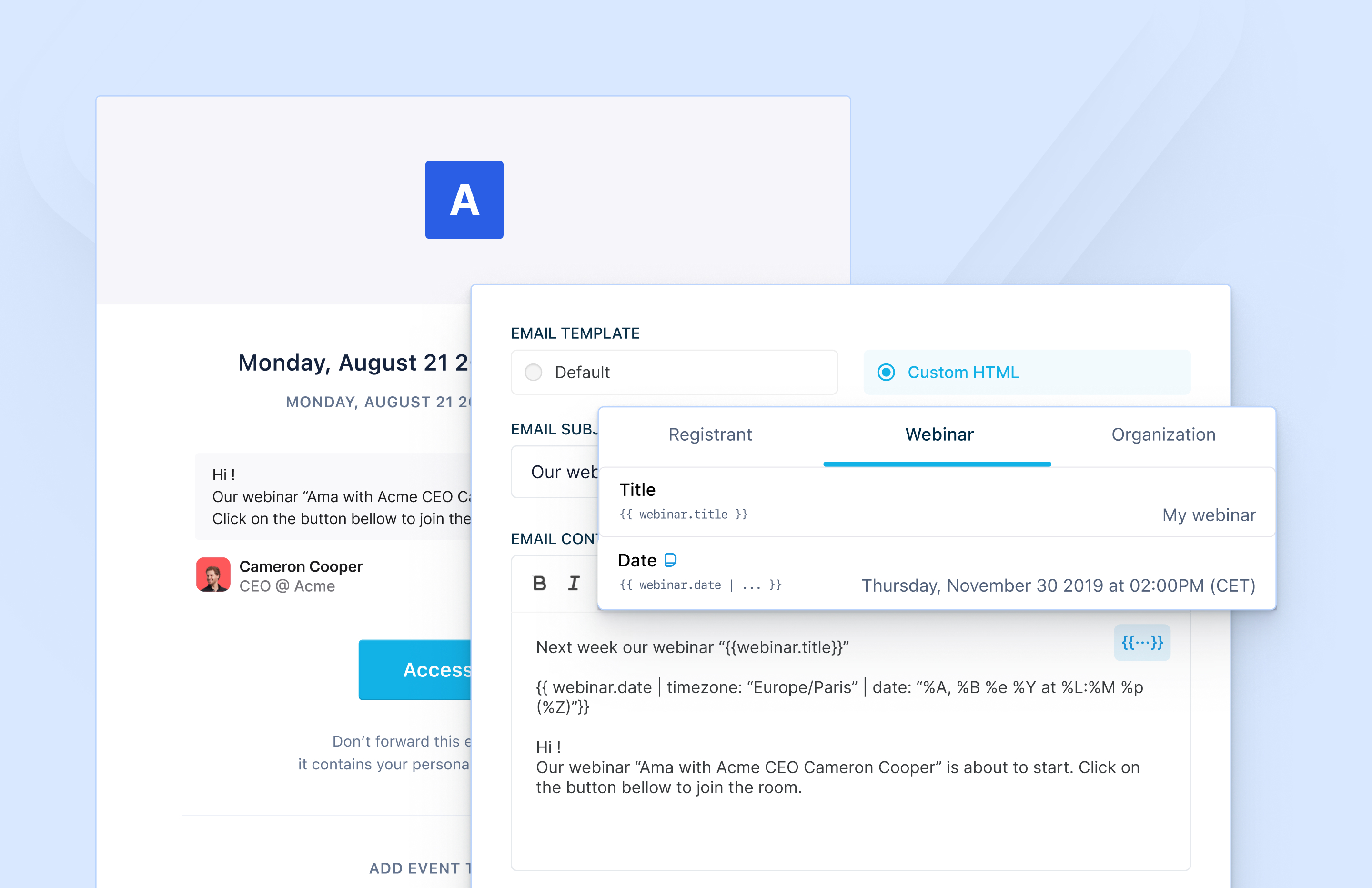 Livestorm screenshot 2