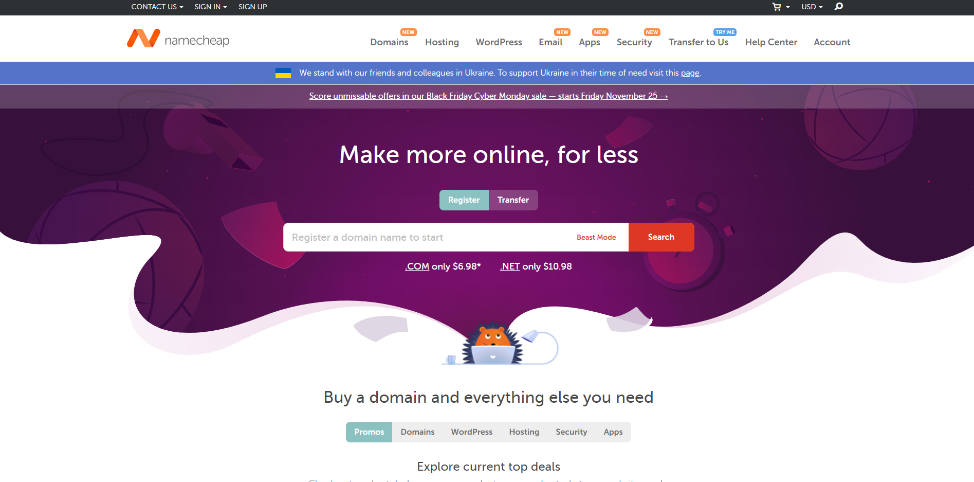 Namecheap Website Builder screenshot 1