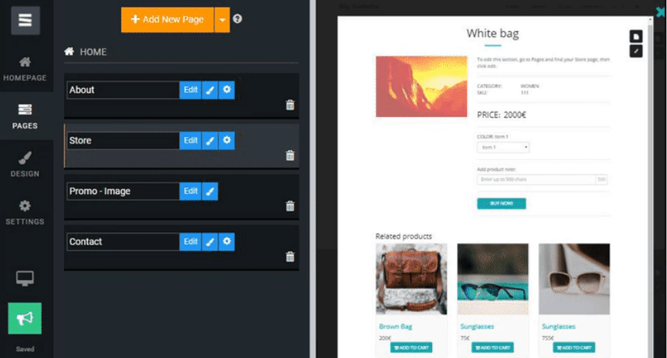 Site123 screenshot 4