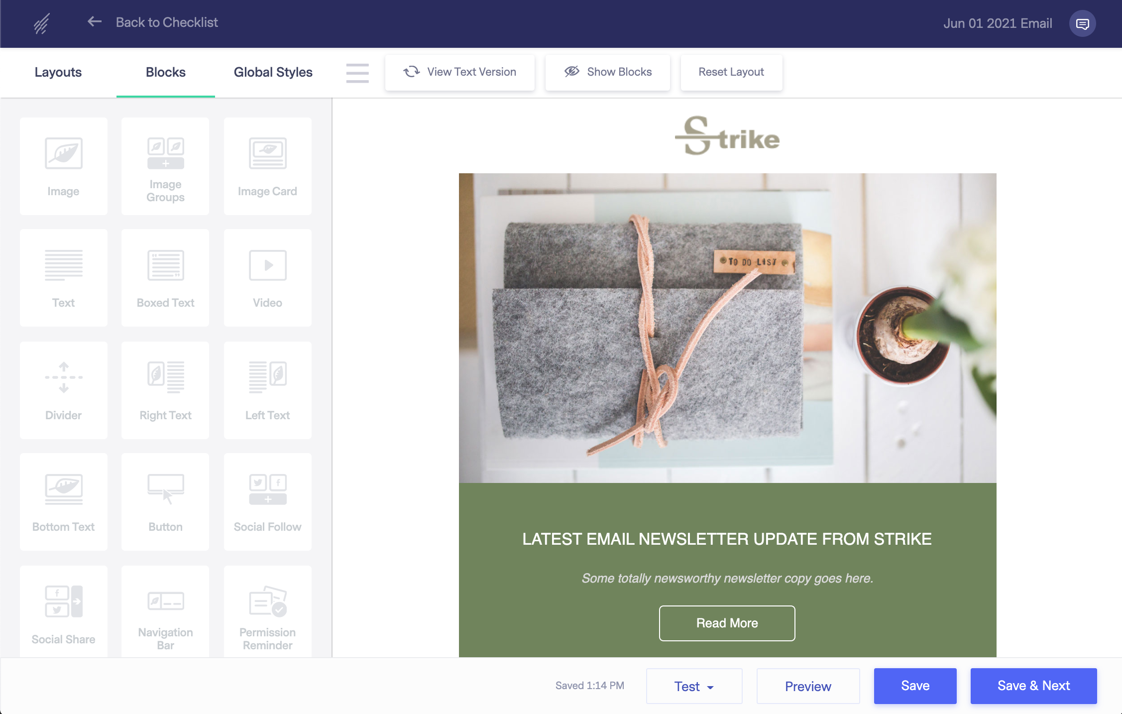 Benchmark Email screenshot 2