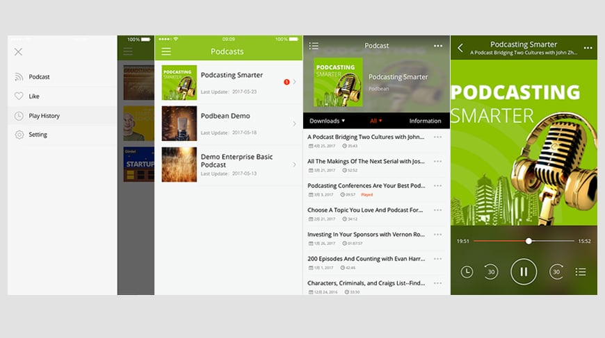 Podbean screenshot 5