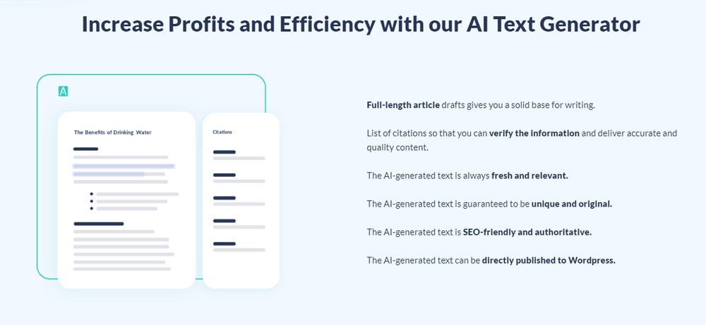 Ai Writer screenshot 2
