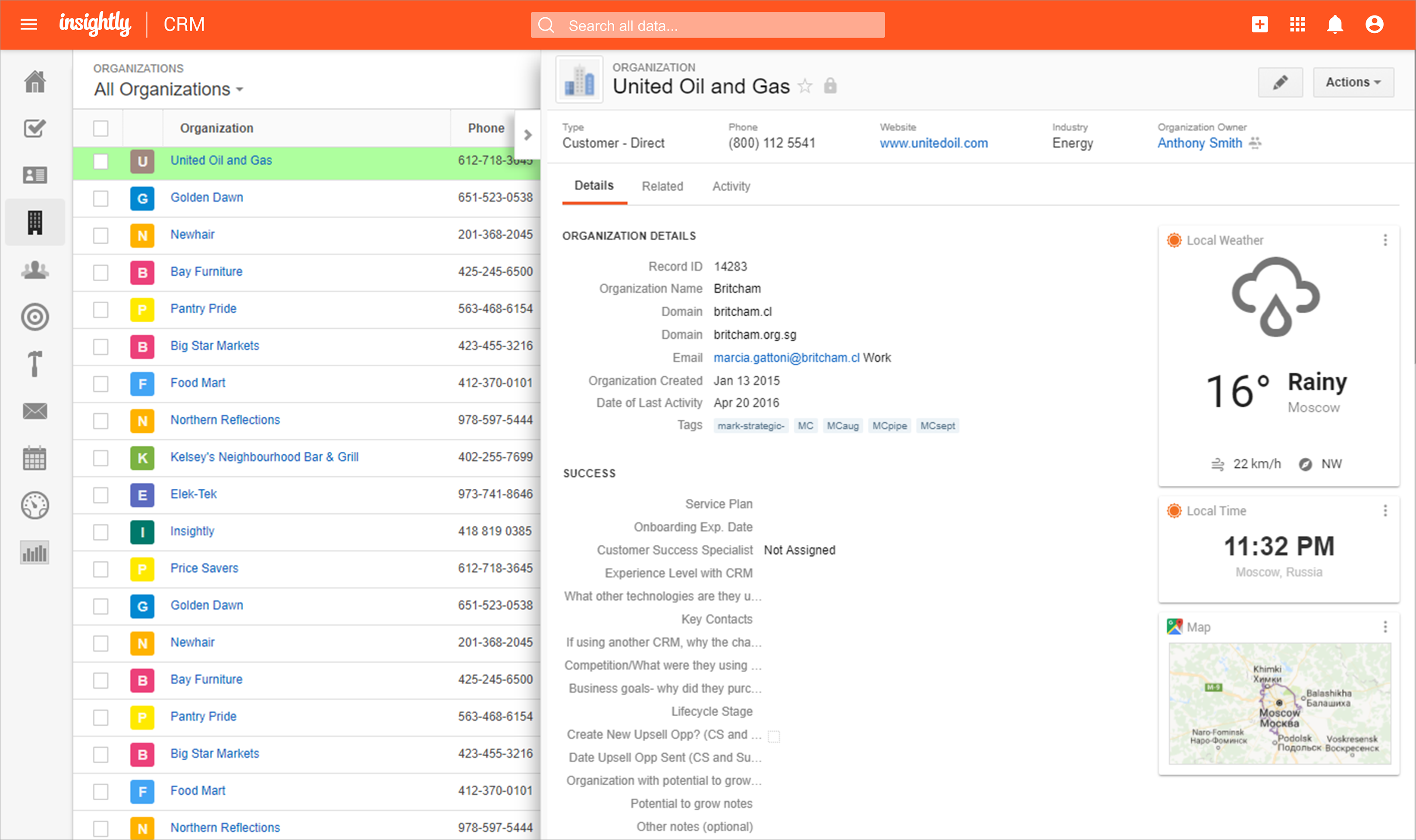 Insightly CRM screenshot 5