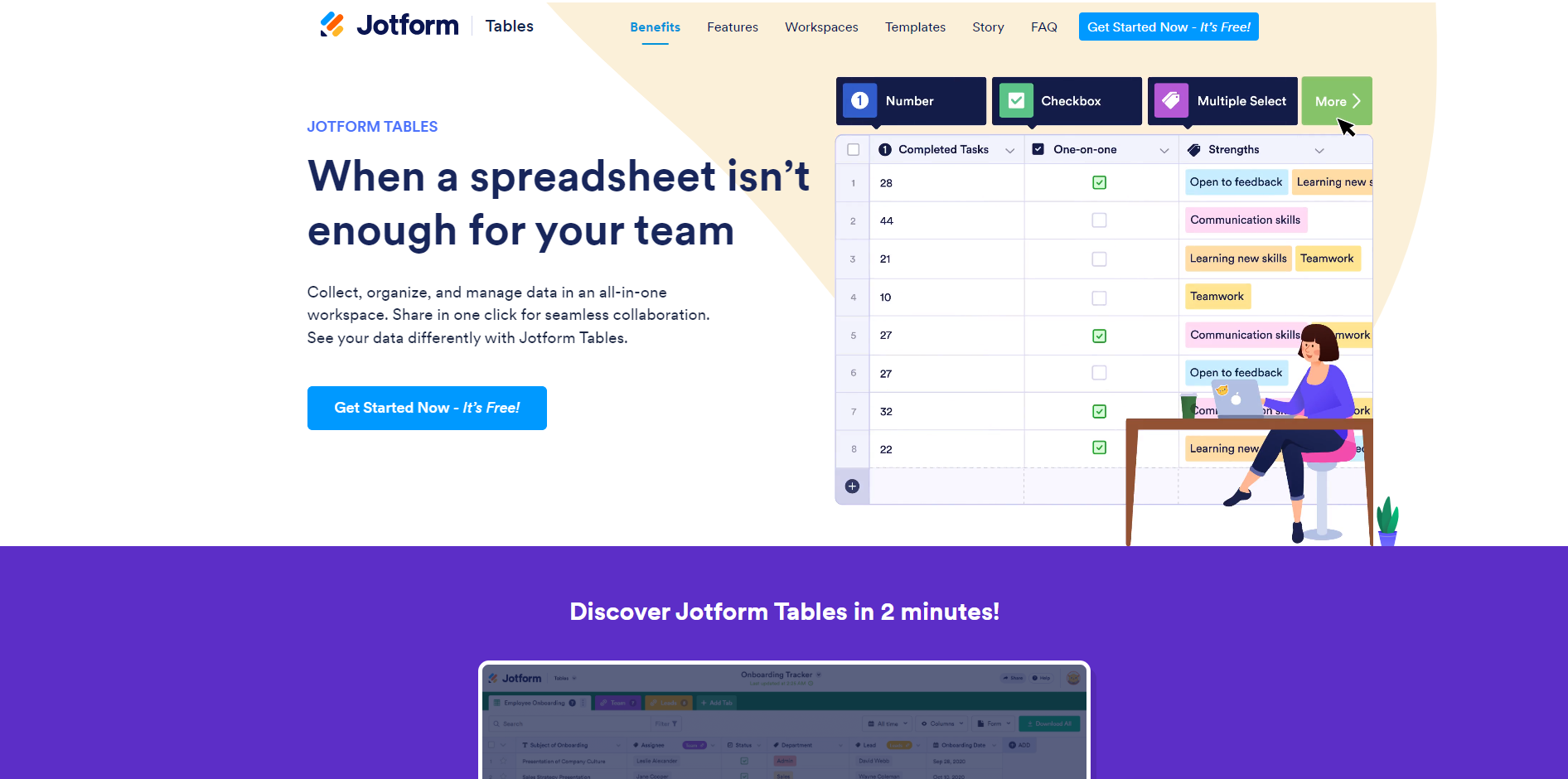 Jotform Tables screenshot 3