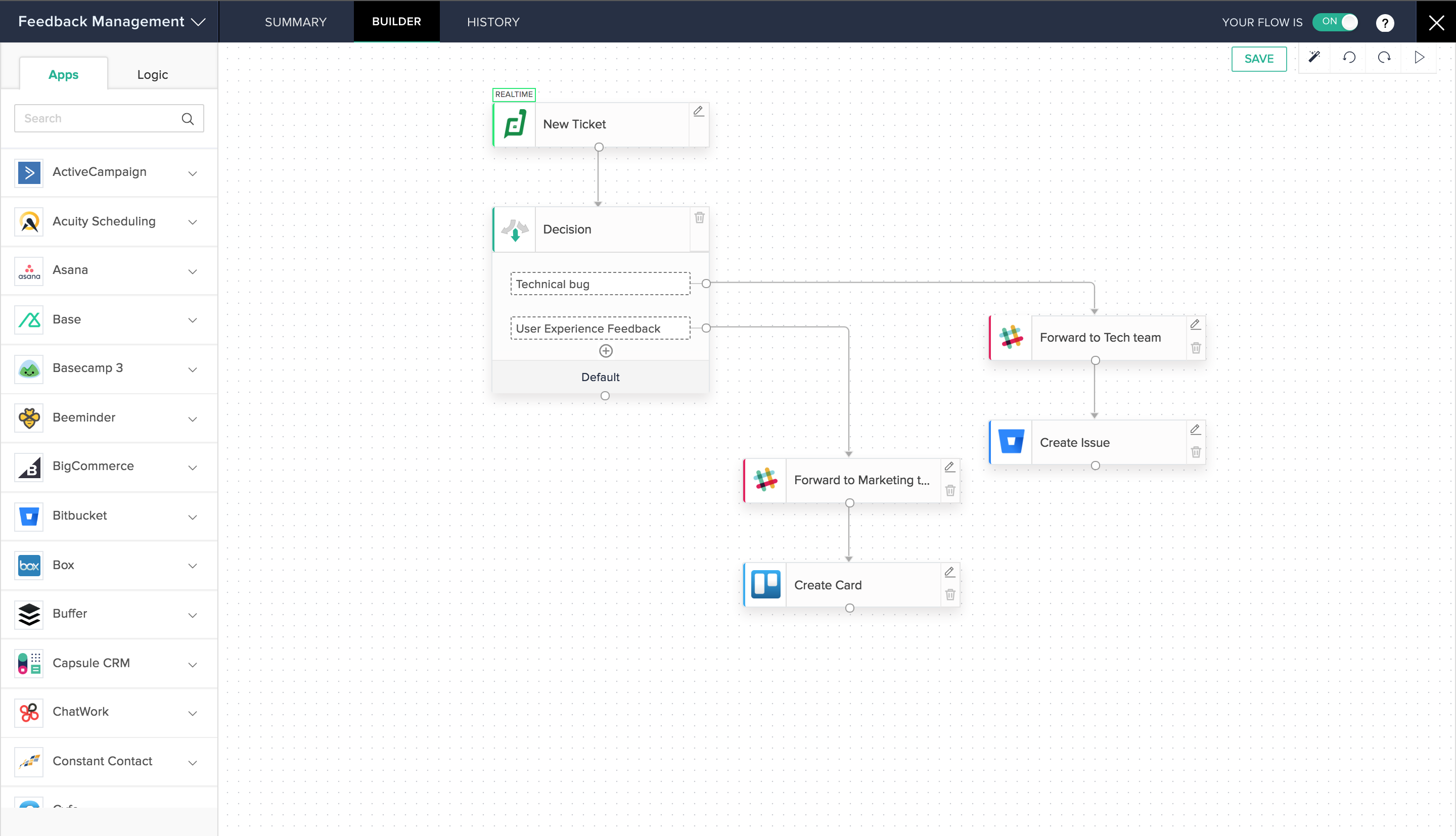 Zoho Flow screenshot 2