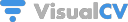 VisualCV background blur-sm