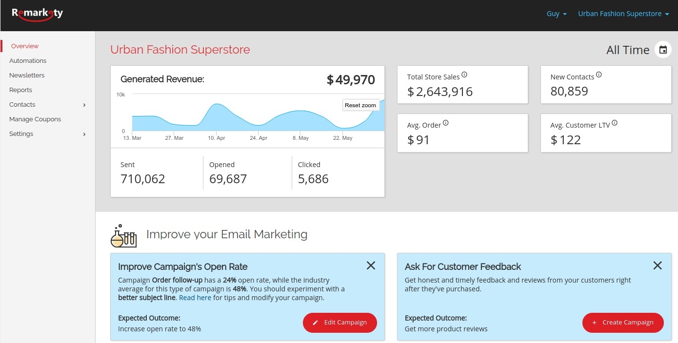 Remarkety screenshot 3