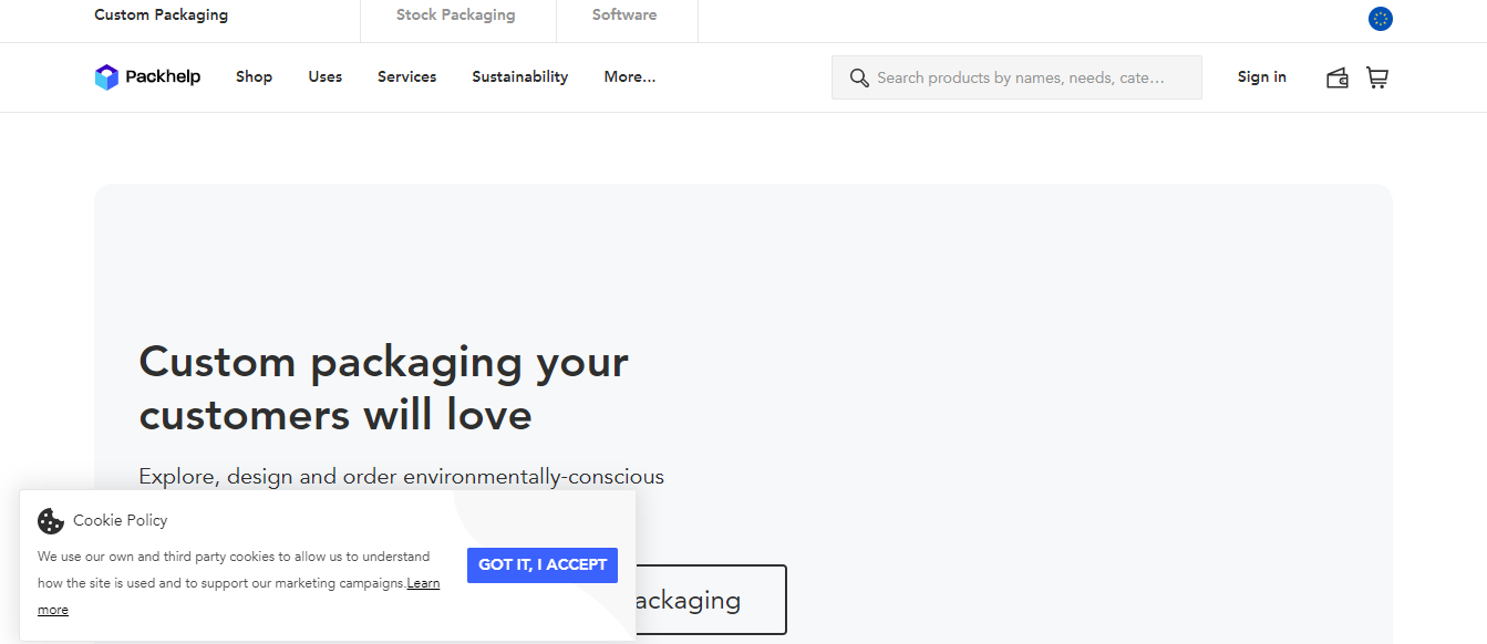 Packhelp screenshot 1