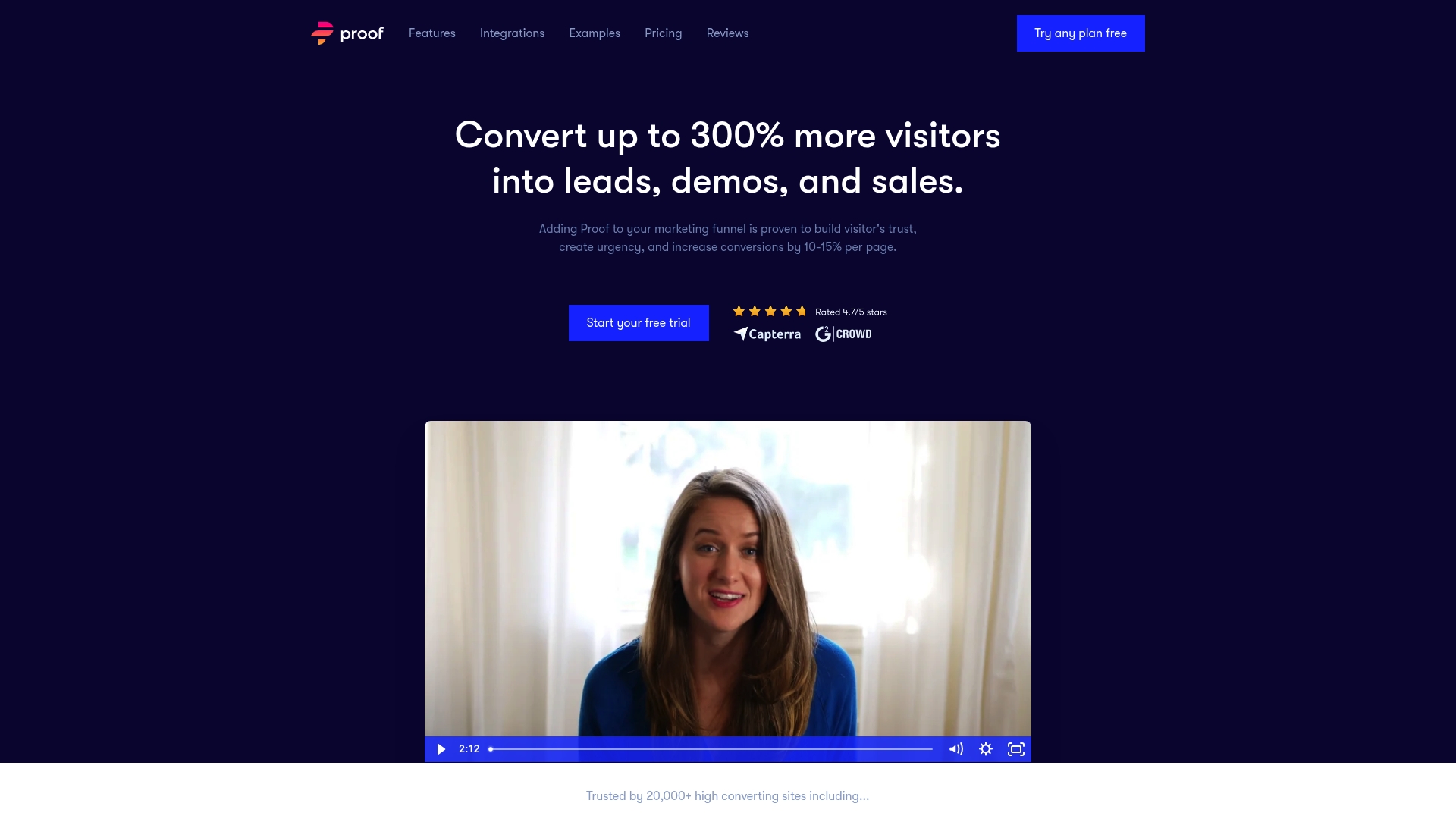 Proof Pulse Homepage