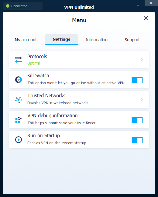 KeepSolid VPN Unlimited screenshot 3