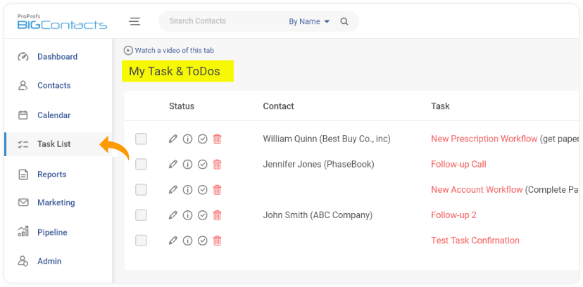 BigContacts screenshot 4