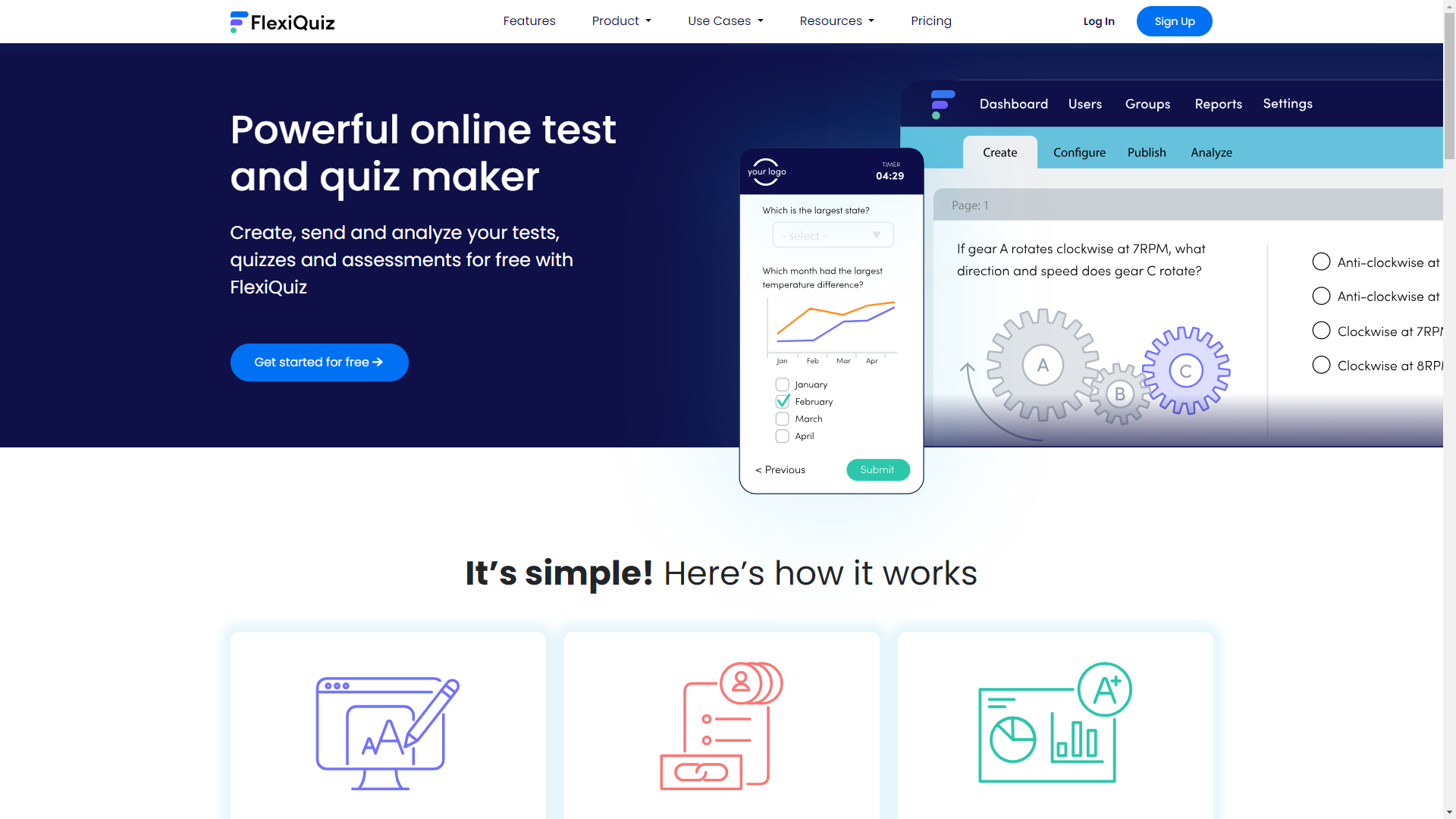 FlexiQuiz screenshot 1