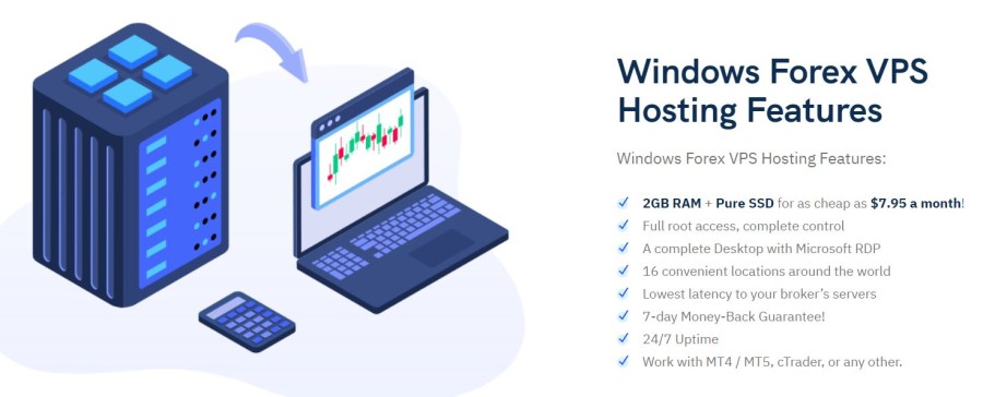 Forex VPS screenshot 2