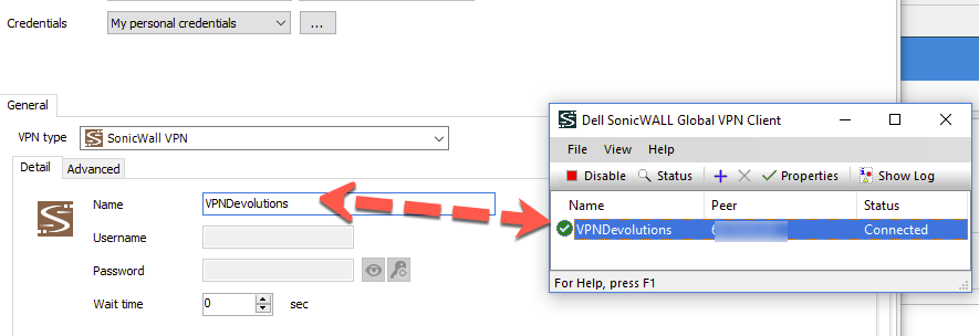SonicWall VPN Clients screenshot 4