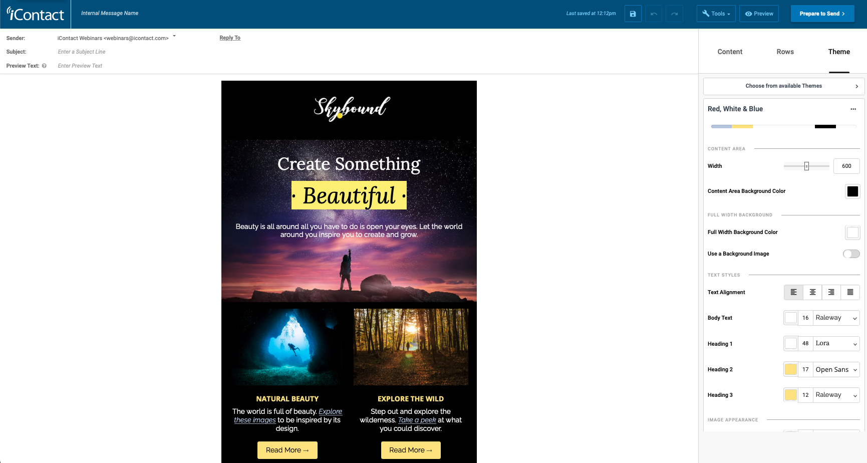 iContact screenshot 5